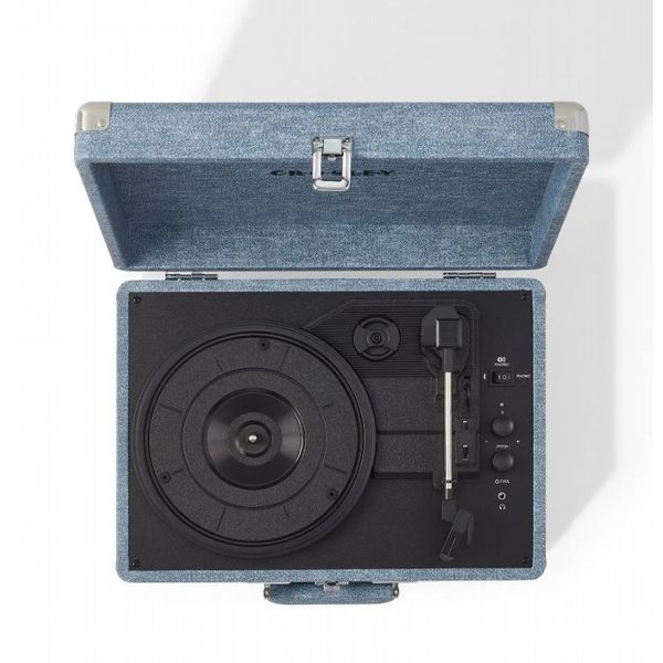 Crosley Cruiser Plus Portable Turntable Washed Demin