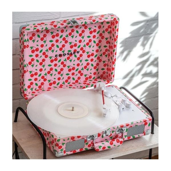 Crosley Cruiser Plus Portable Turntable Retro Cherry