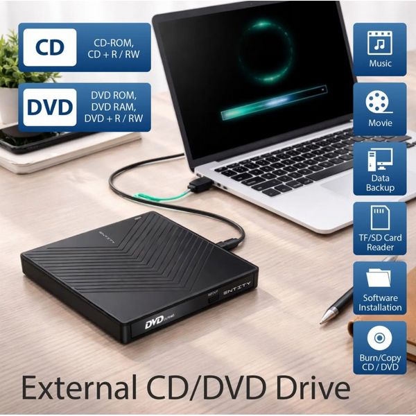 Entity Era 5 In 1 DVD Re-Writer