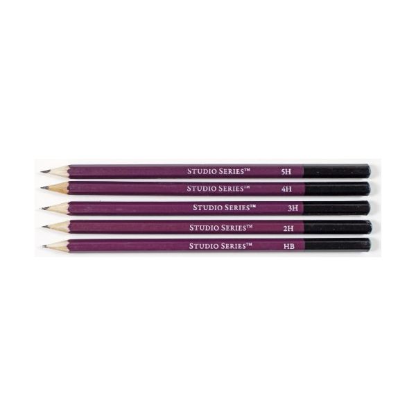 Peter Pauper Studio Series 25-Piece Sketch & Drawing Pencil Set