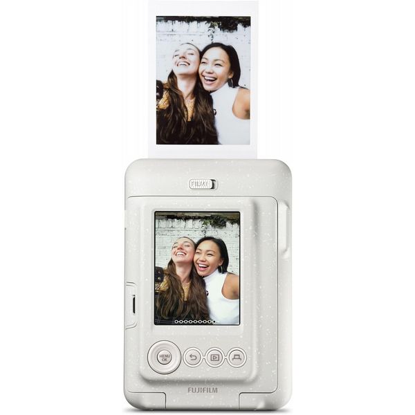 Fuji Instax Mini LiPlay Hybrid Instant Camera Misty White