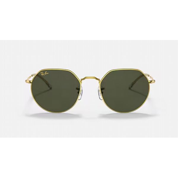 Rayban Jack Gold Frame with Green Lens�