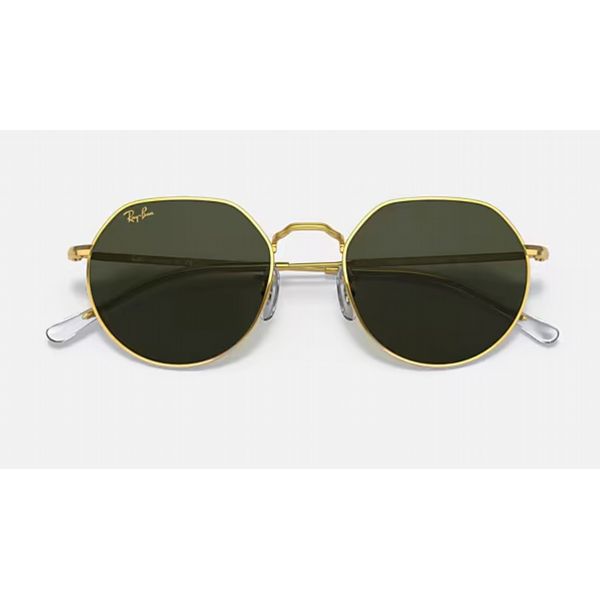 Rayban Jack Gold Frame with Green Lens�