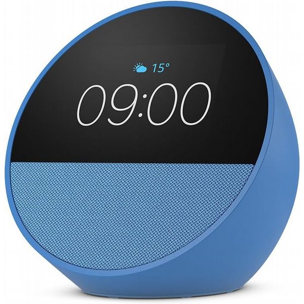 All-New Echo Spot Smart Alarm Clock Ocean Blue