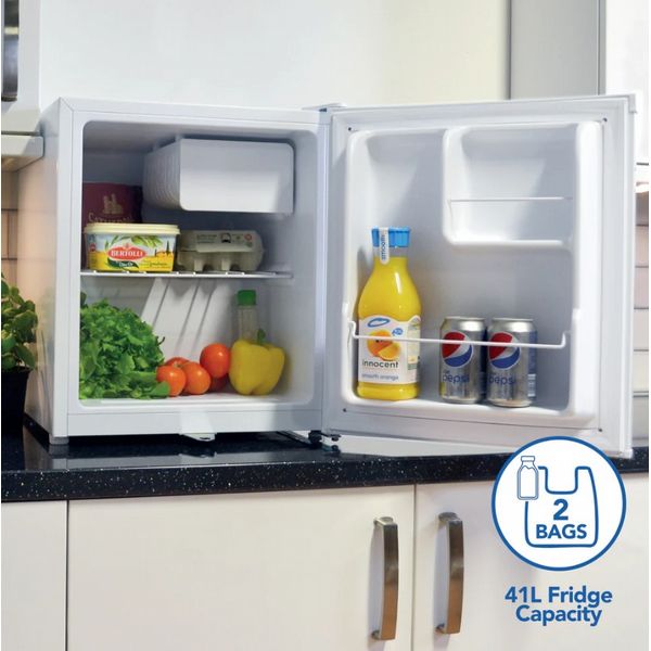 Igenix 41L Table Top Fridge With Lock White