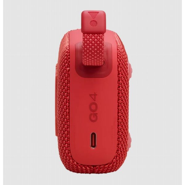 JBL Go 4 Portable Speaker, Red