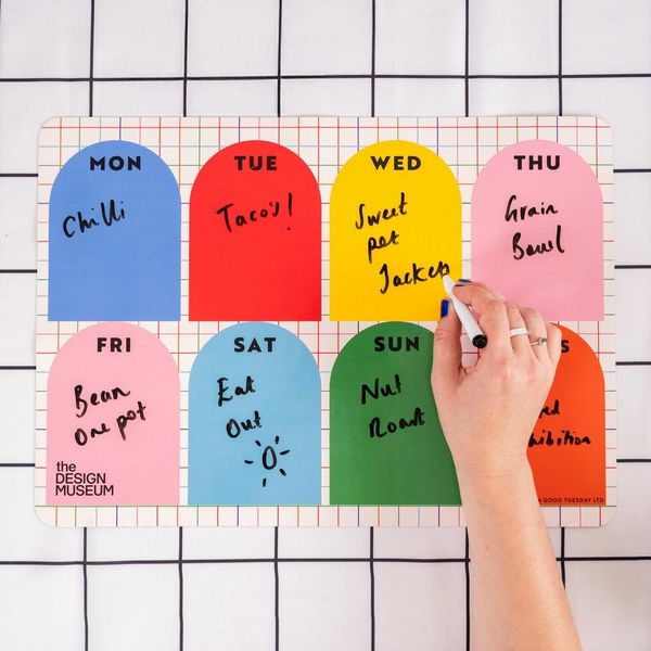 Design Museum A3 Magnetic Fridge Planner | Arches & Grids