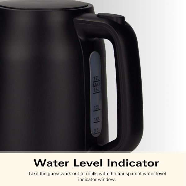 Hamilton Beach Ella Kettle and 2 Slice Toaster Bundle Black