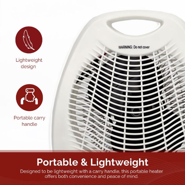 Rediffusion Portable Fan Heater 2000W