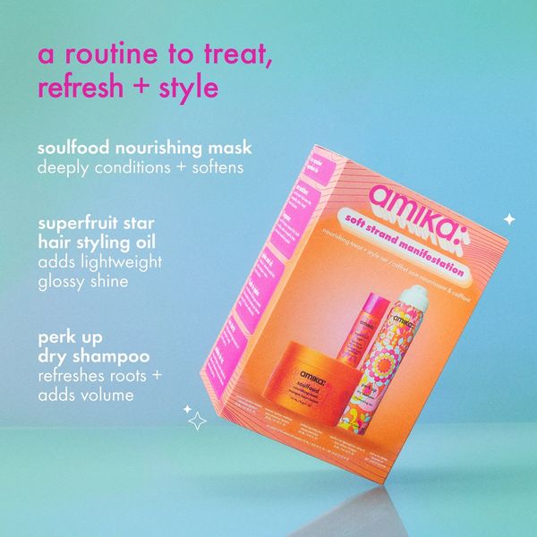 Amika Soft Strand Manifestation Hair Care Set