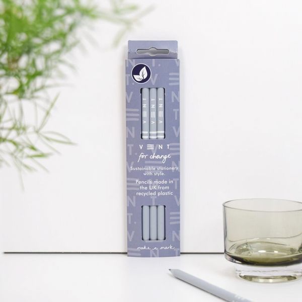 Make a Mark Recycled Pencils - Dusty Blue