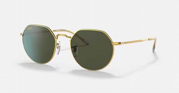 Rayban Jack Gold Frame with Green Lens�