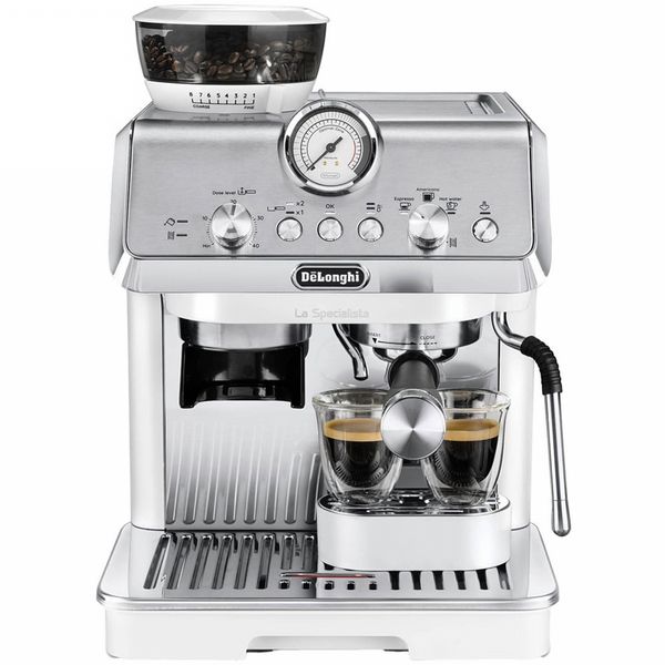 Delonghi La Specialista Arte Bean To Cup Manual Coffee Machine White