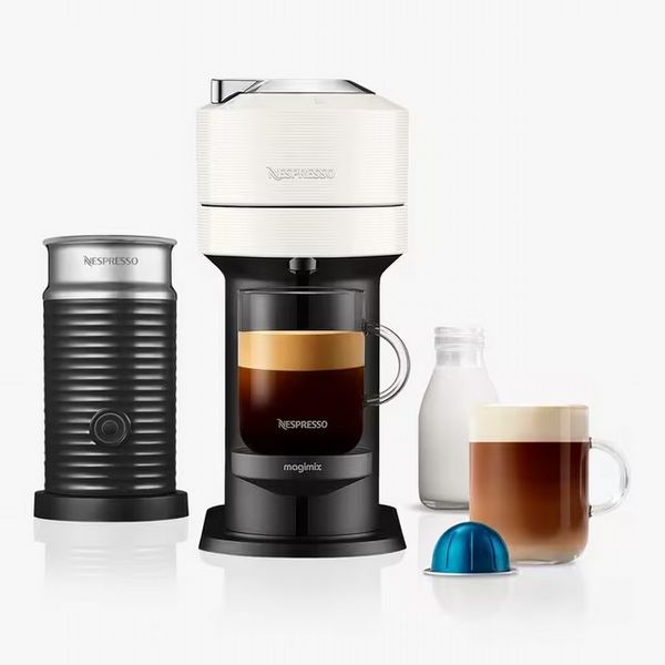 Delonghi Nespresso Vertuo Next With Aeroccino - White