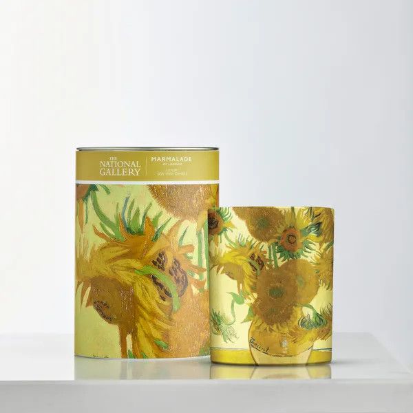 Marmalade Ng Sungflowers Luxury Glass Candle
