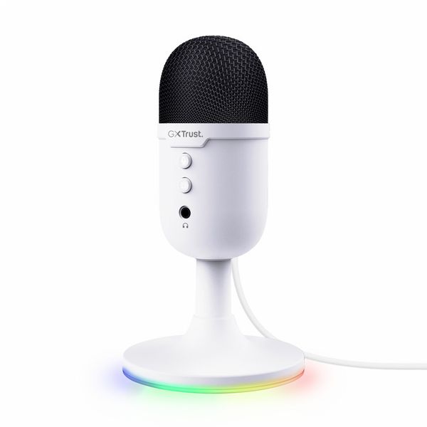 Trust Gxt 234 Yunix Usb Gaming Microphone - White