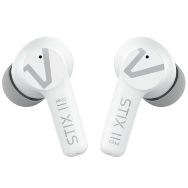 Veho Stix Ii Pro Earphones Carbon White