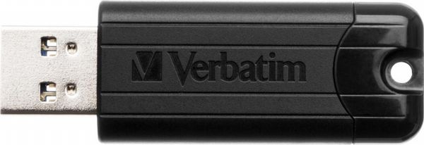 Verbatim Black Pinstripe 256GB USB 3.0 Flash Drive 49320