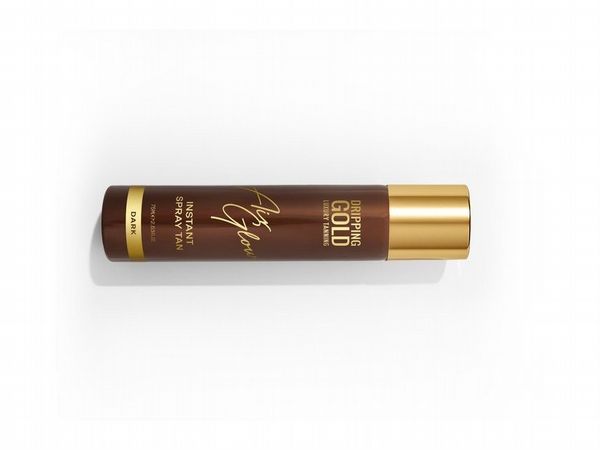 Dripping Gold Airglow Instant Tan Spray - Dark
