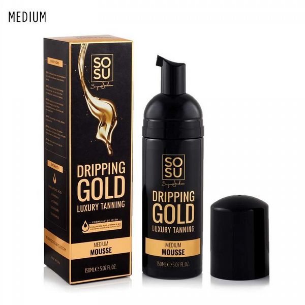 Dripping Gold Luxury Tanning Mousse - Medium