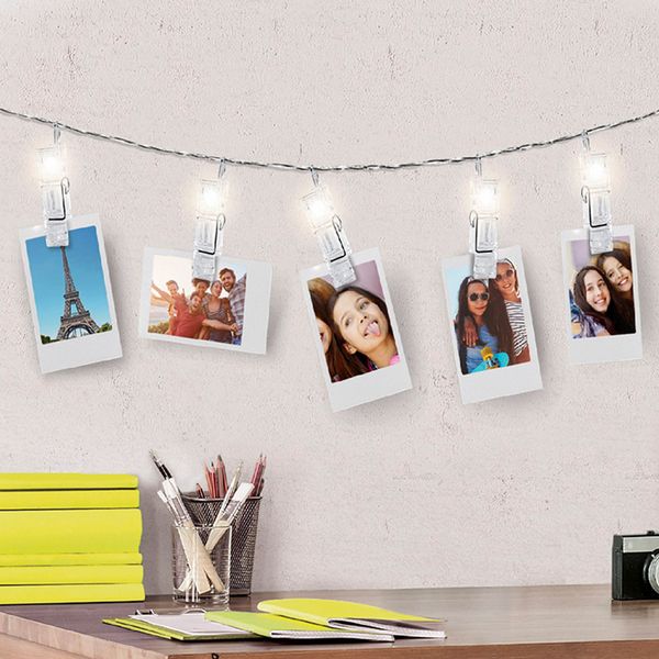 LED Photo Clip String Lights