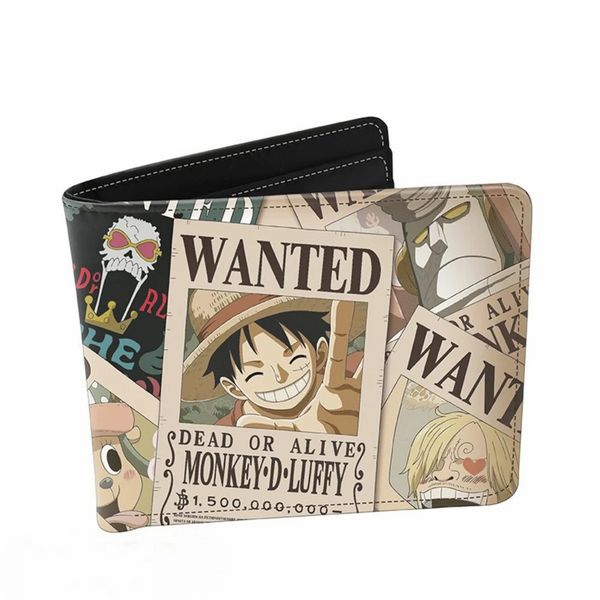 One Piece Wanted Vinyl Wallet