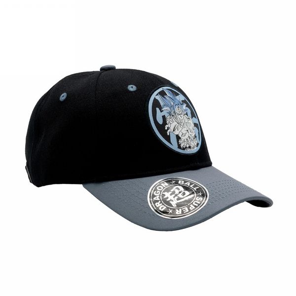 Dragon Ball Goku Ultra Instinct Snapback Cap - Black & Grey