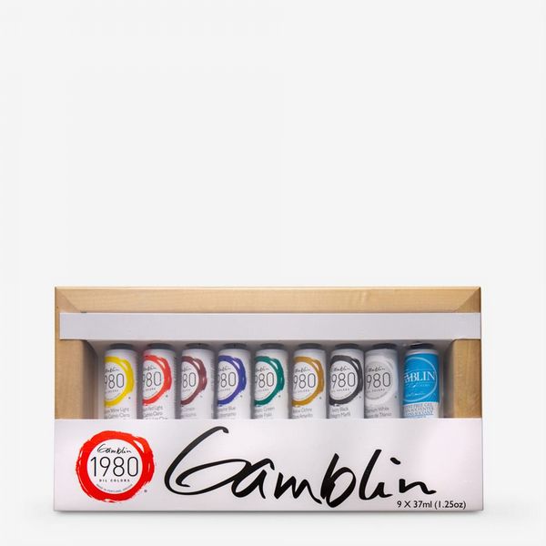 Gamblin : 1980 Oil Paint : 37ml : Introductory Set of 9