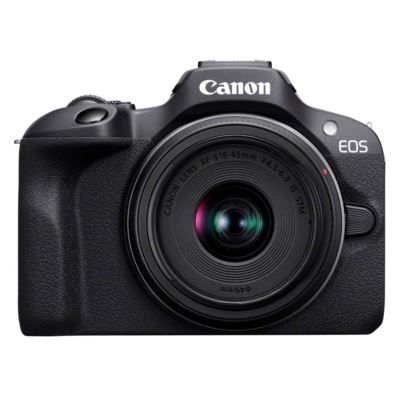 Canon R100 Mirrorless Camera + RF-S 18-45mm Lens