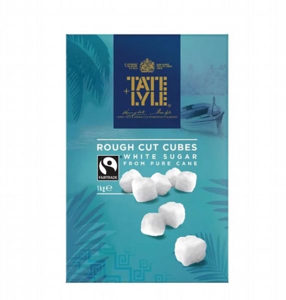 Tate & Lyle Rough Cut White Sugar Cubes 1kg